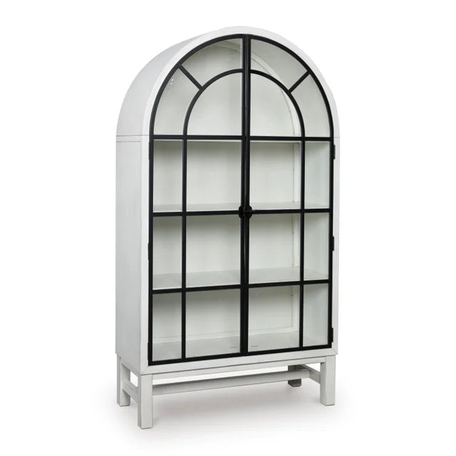 White Display Cabinet D824-276