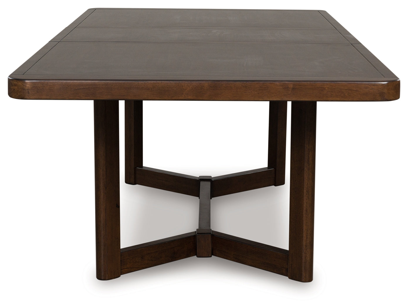 Dilenno Dark Brown Extendable Dining Room Set 85735