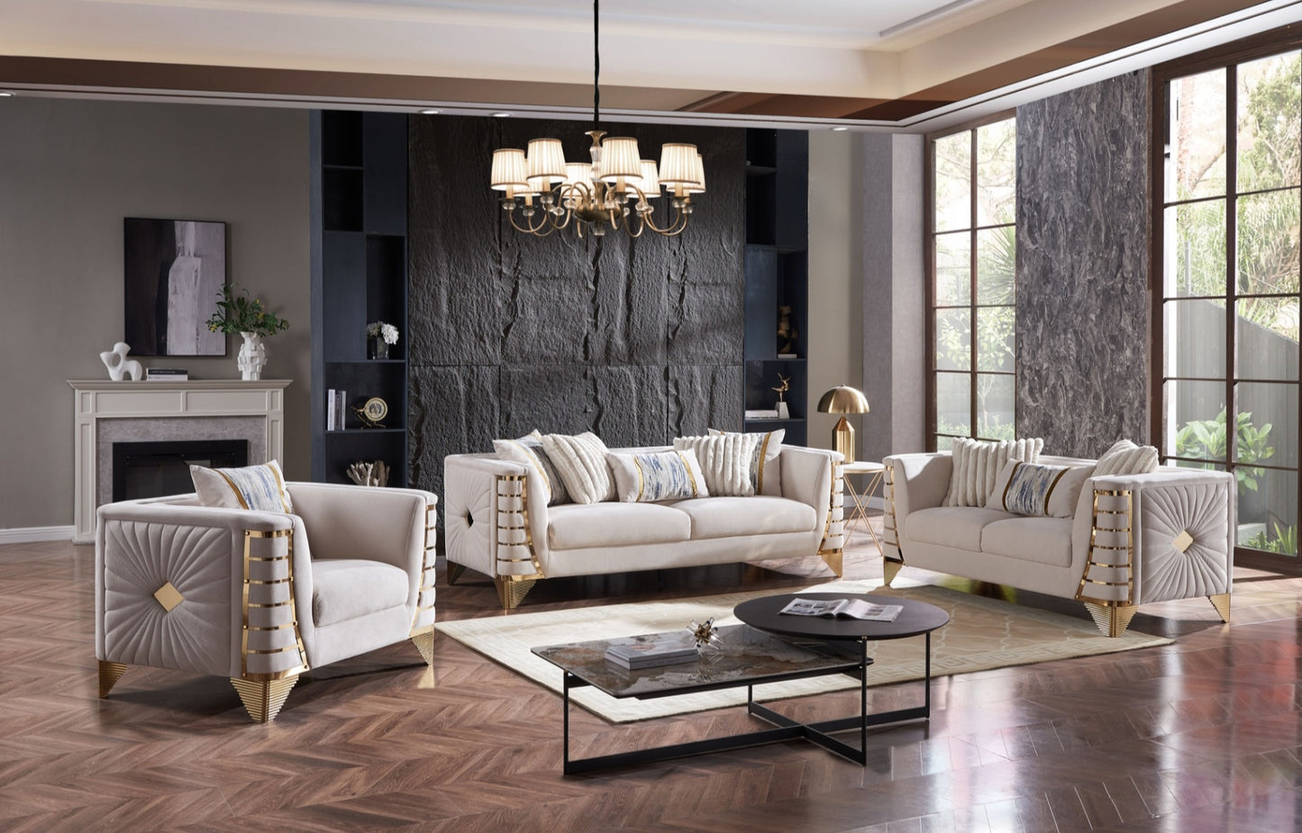 Tanya Luxury Living Room Set