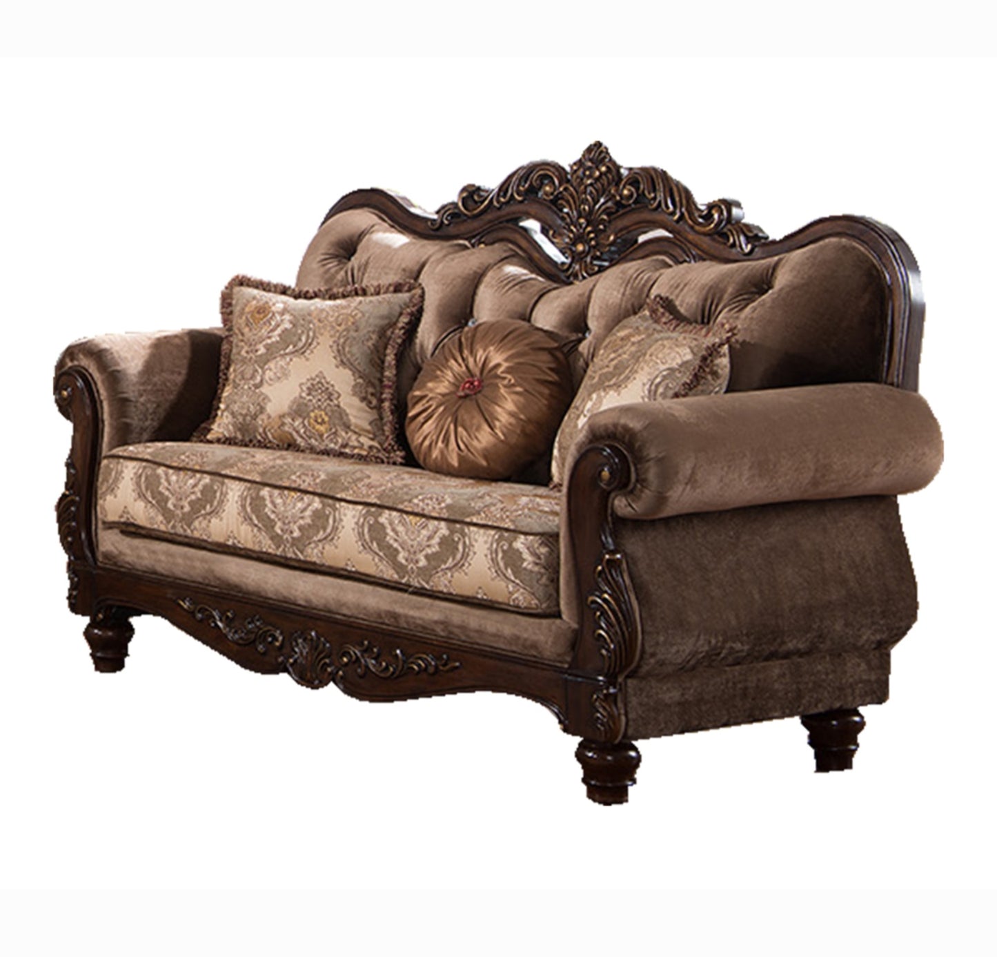 Zoya Classic Luxury Living Room Set