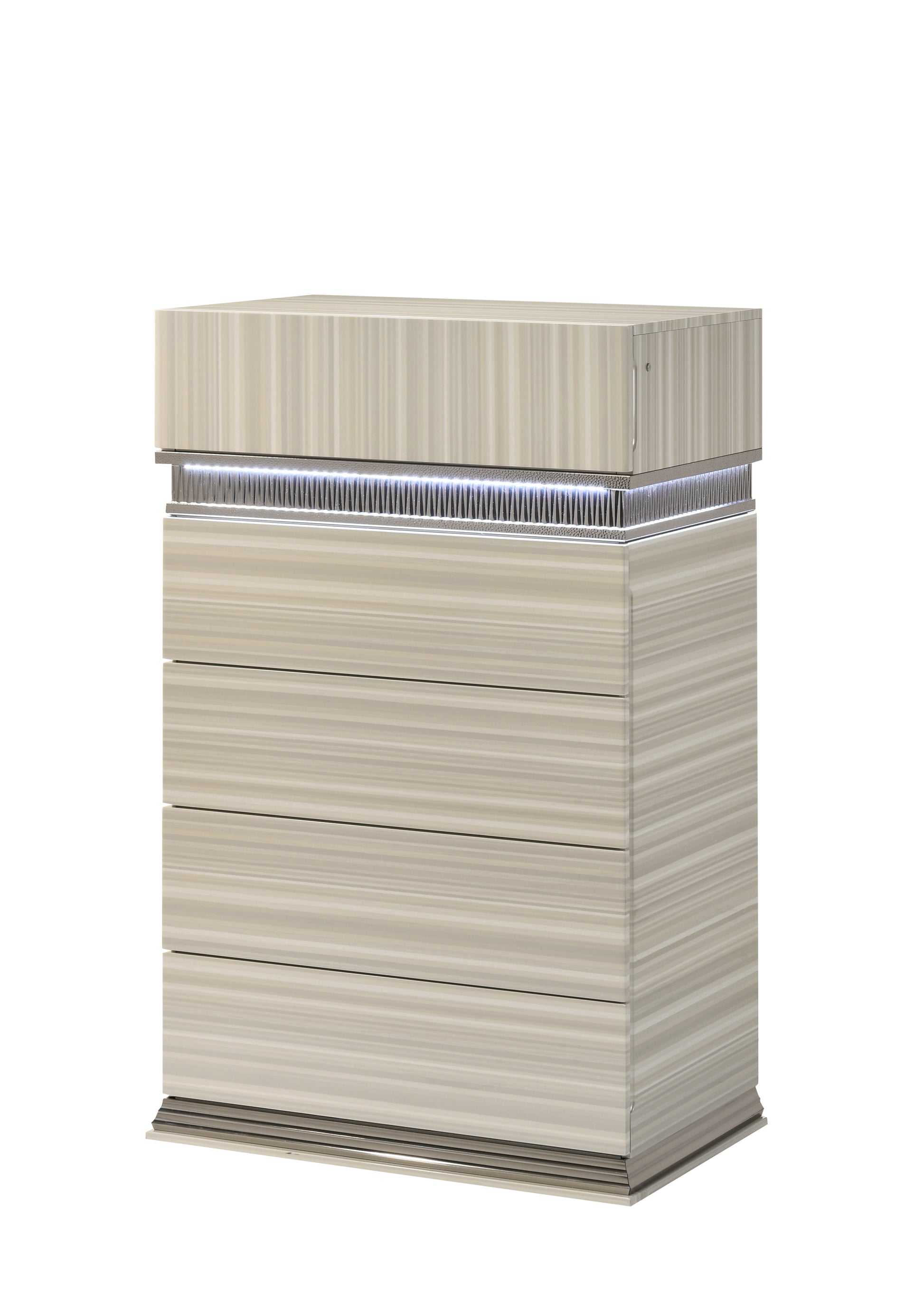 Carrara Platform LED Bedroom Set B33 - Harwin Furniture