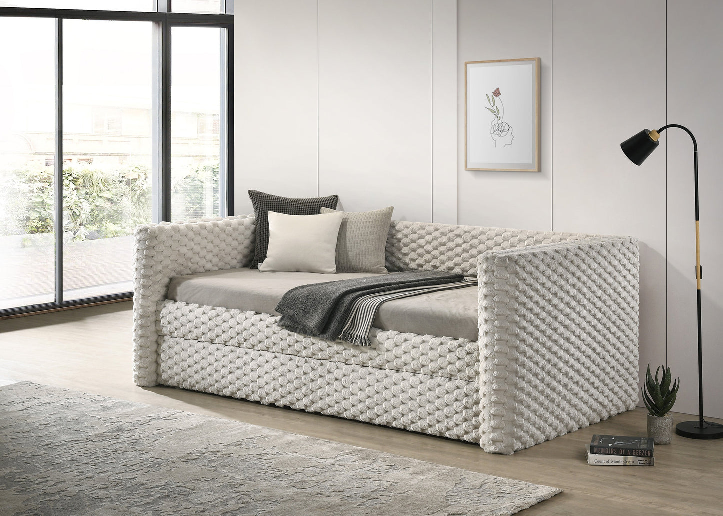 Brielle Dove Daybed with Trundle 5326