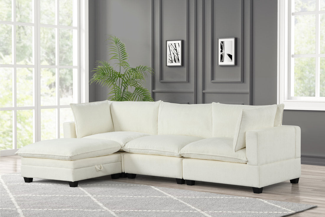 Cloud12 121" Cord Modular Sectional