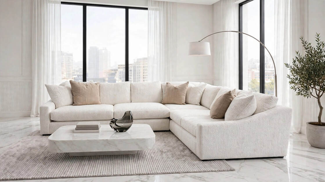 Lakeview Birch Sectional 3308