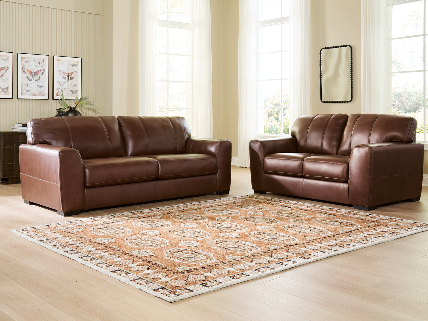 Brogliano Sofa and Loveseat in Canyon| PC72907