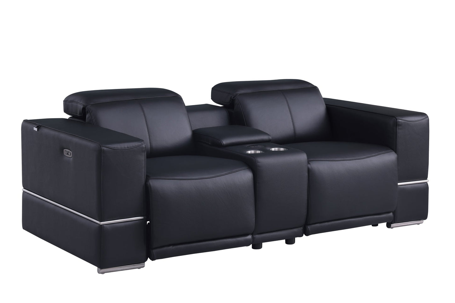 Franco Black POWER  Reclining Living Room Set MI-1122