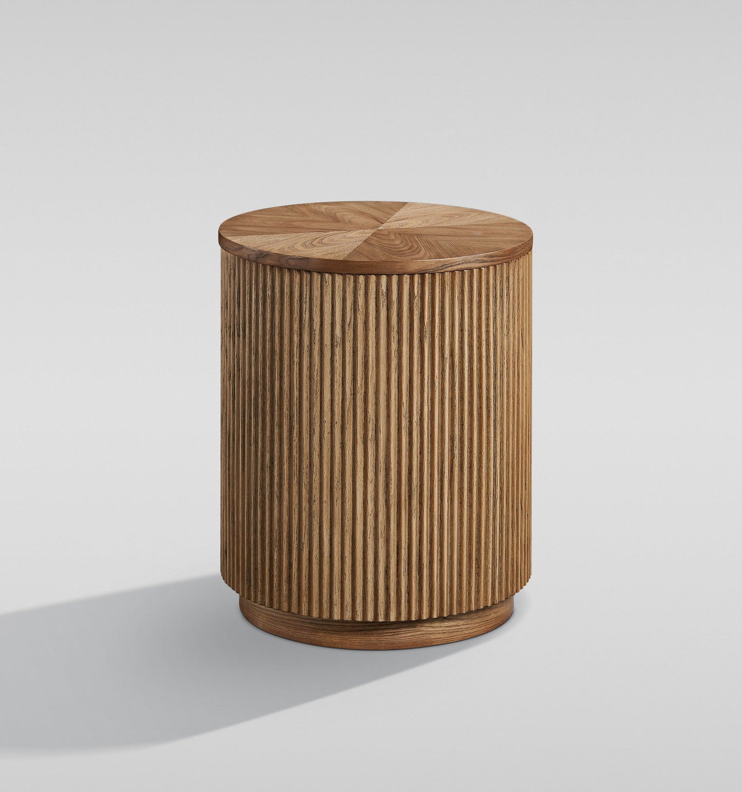 Larisa Walnut 2pc Coffee Table Set