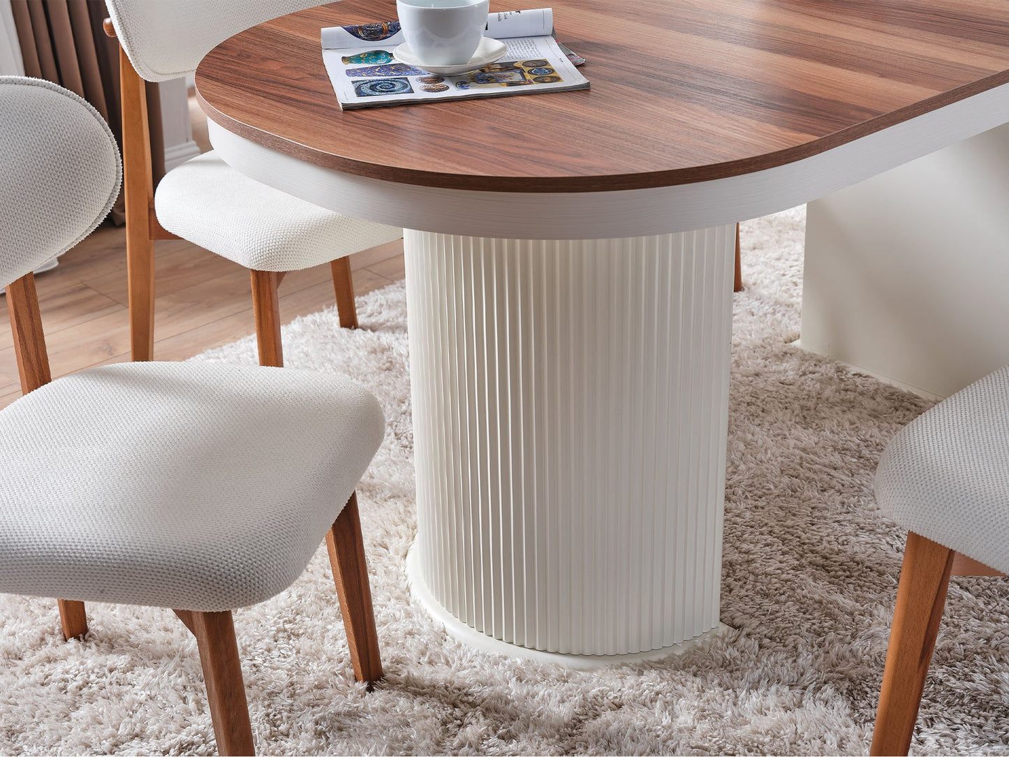 Bahama Diningroom (71"Dining Table & 6 Dining Chair)