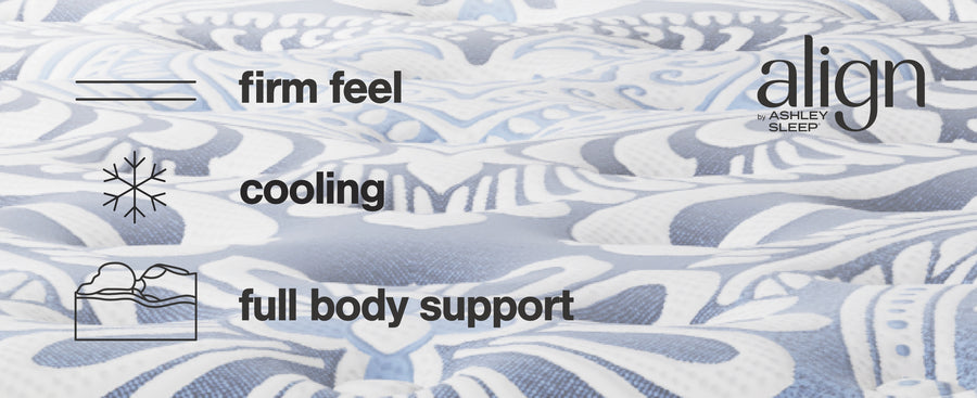 Firm Luxe 2.0 Blue King Mattress M496
