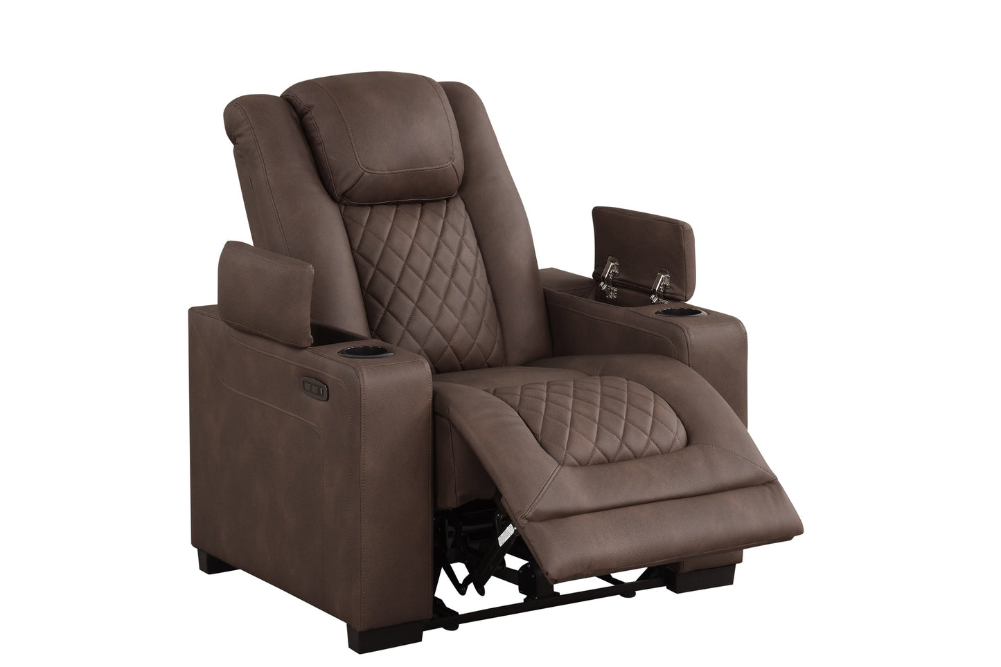Rima Brown POWER 3pc Reclining Set  S4306