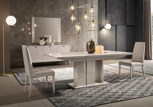 Claire Italian Luxury 7pc Dining Room Set