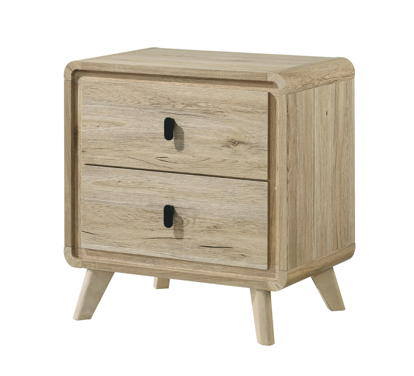 Dawson Light Wood Panel Bedroom Set B9240