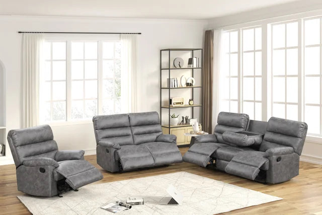 Albert31 Grey  3pc Reclining Set