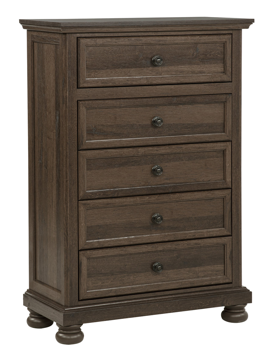 Claribelle Brown Storage Sleigh Bedroom Set B1810