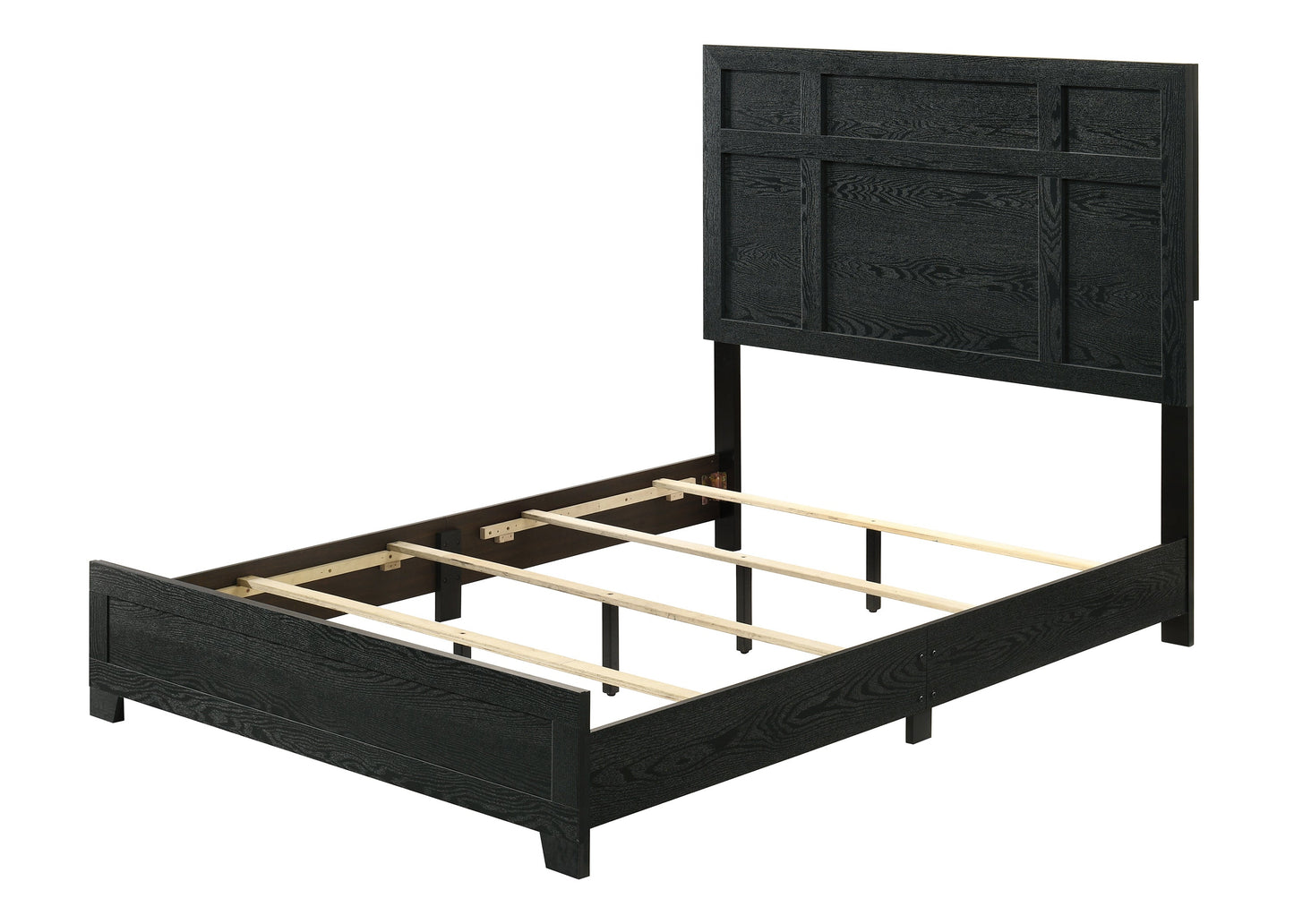 Cadence Black LED Panel Bedroom Set B4511