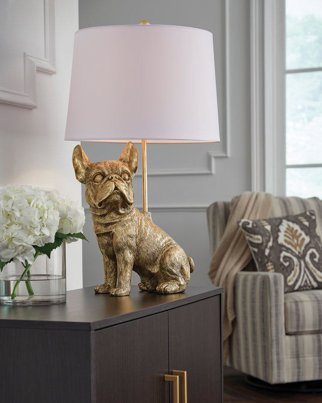 Wadeland Gold Finish Table Lamp L317054