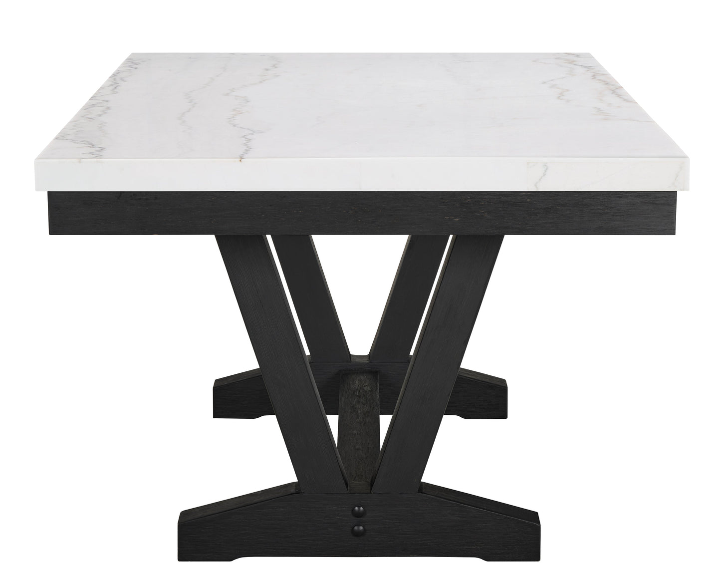 Varley Dove Genuine Marble Dining Set 1320
