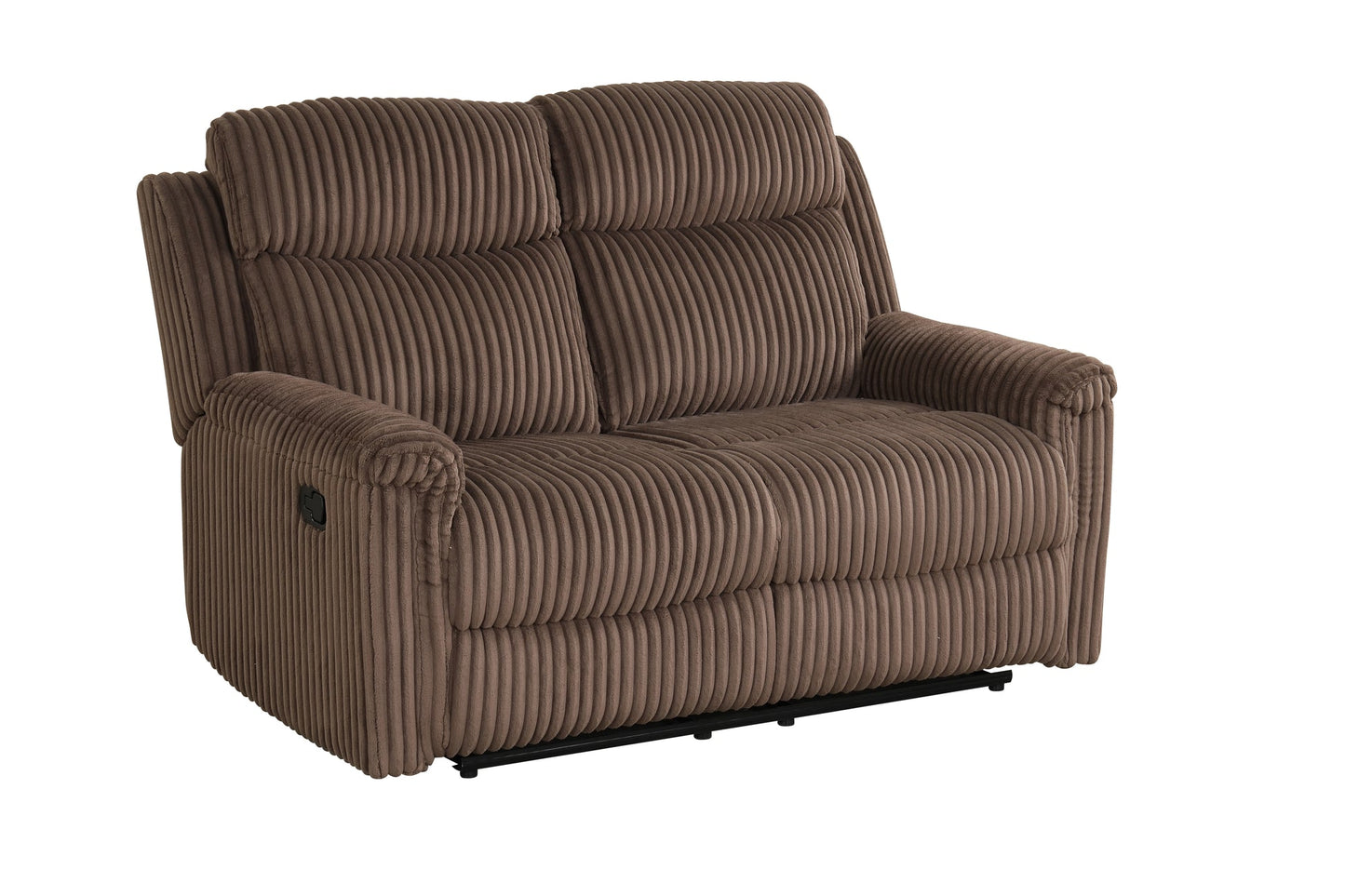 Grace Brown Corduroy 3pc Reclining Living Room Set  S8585