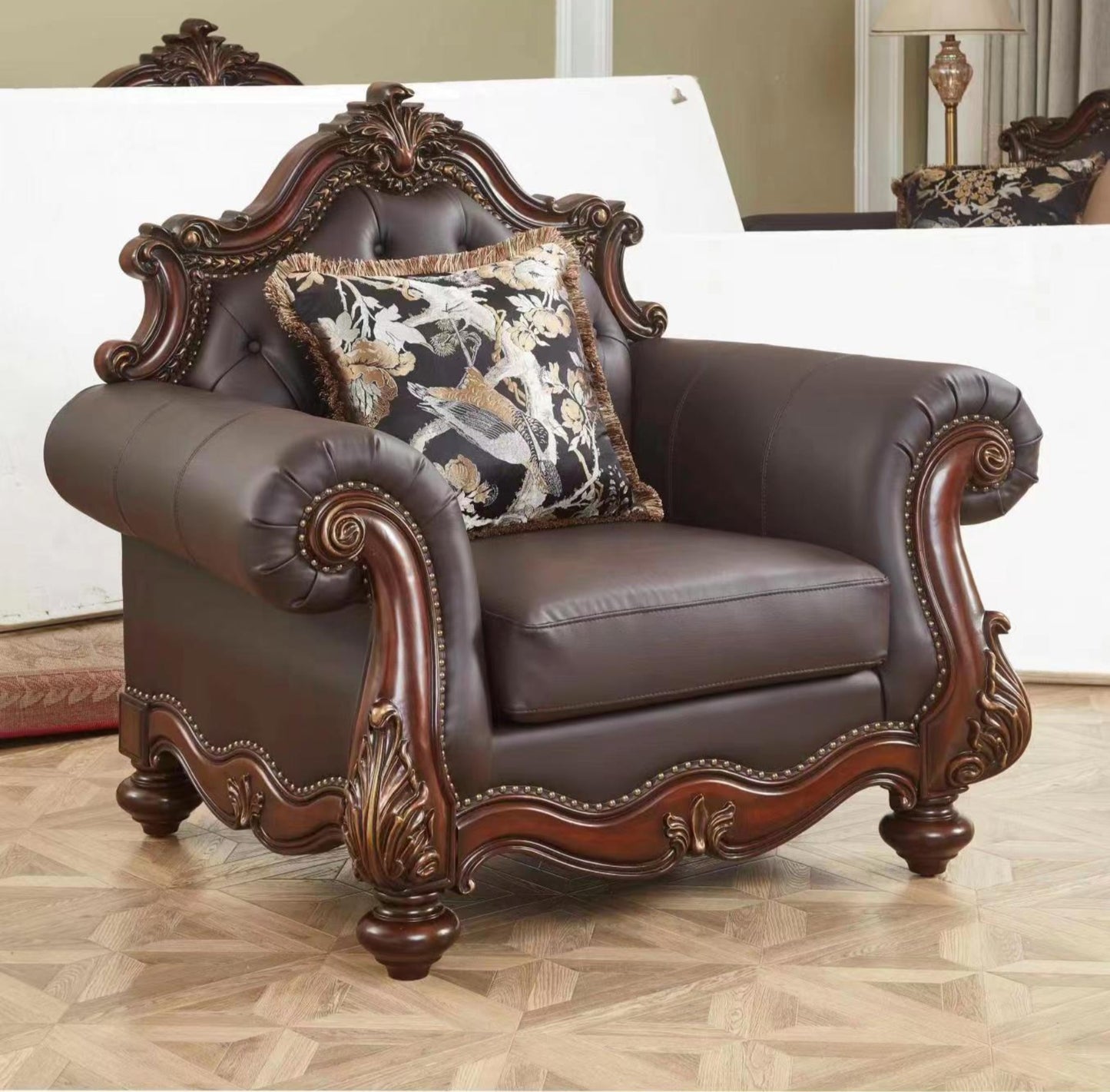 Nora Classic Luxury Living Room Set