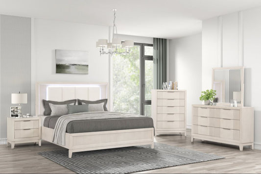 Uptown LED Panel Bedroom Set