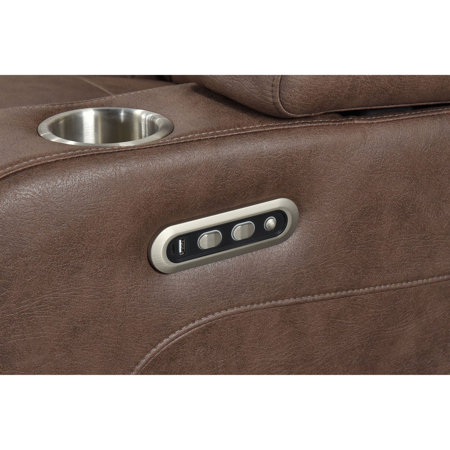 Ashley Brown POWER/LED 3pc Reclining Set S9304