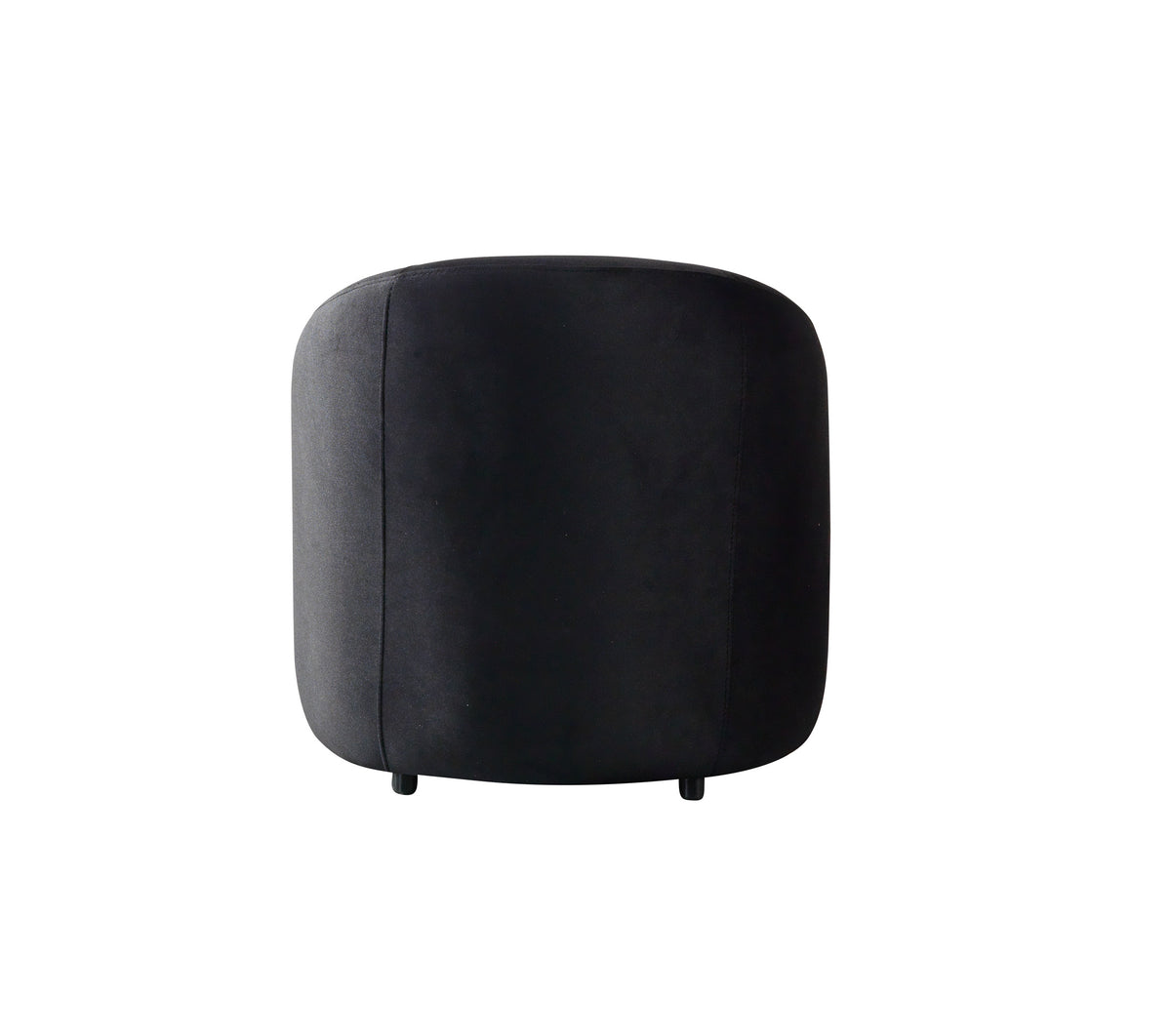 Bonita Black Velvet Accent Chair