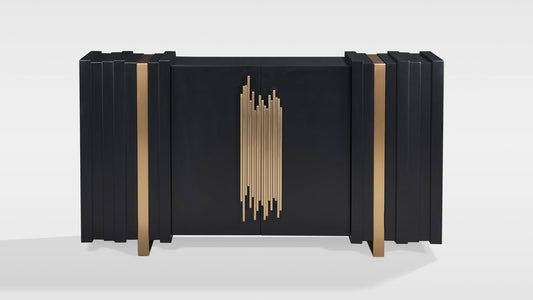 Aurora Gold/Black Sideboard