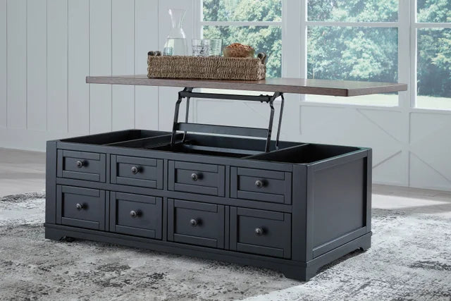 Wildenauer Brown/Black Lift-Top Coffee Table T664