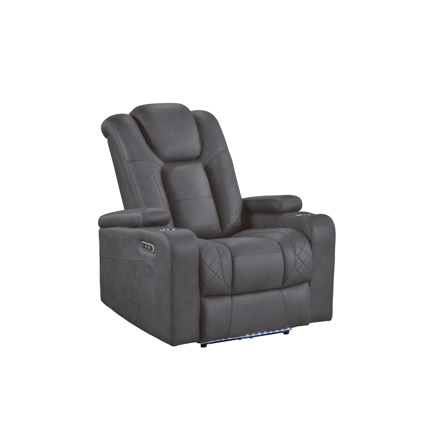 Ashley Grey POWER/LED 3pc Reclining Set S9304