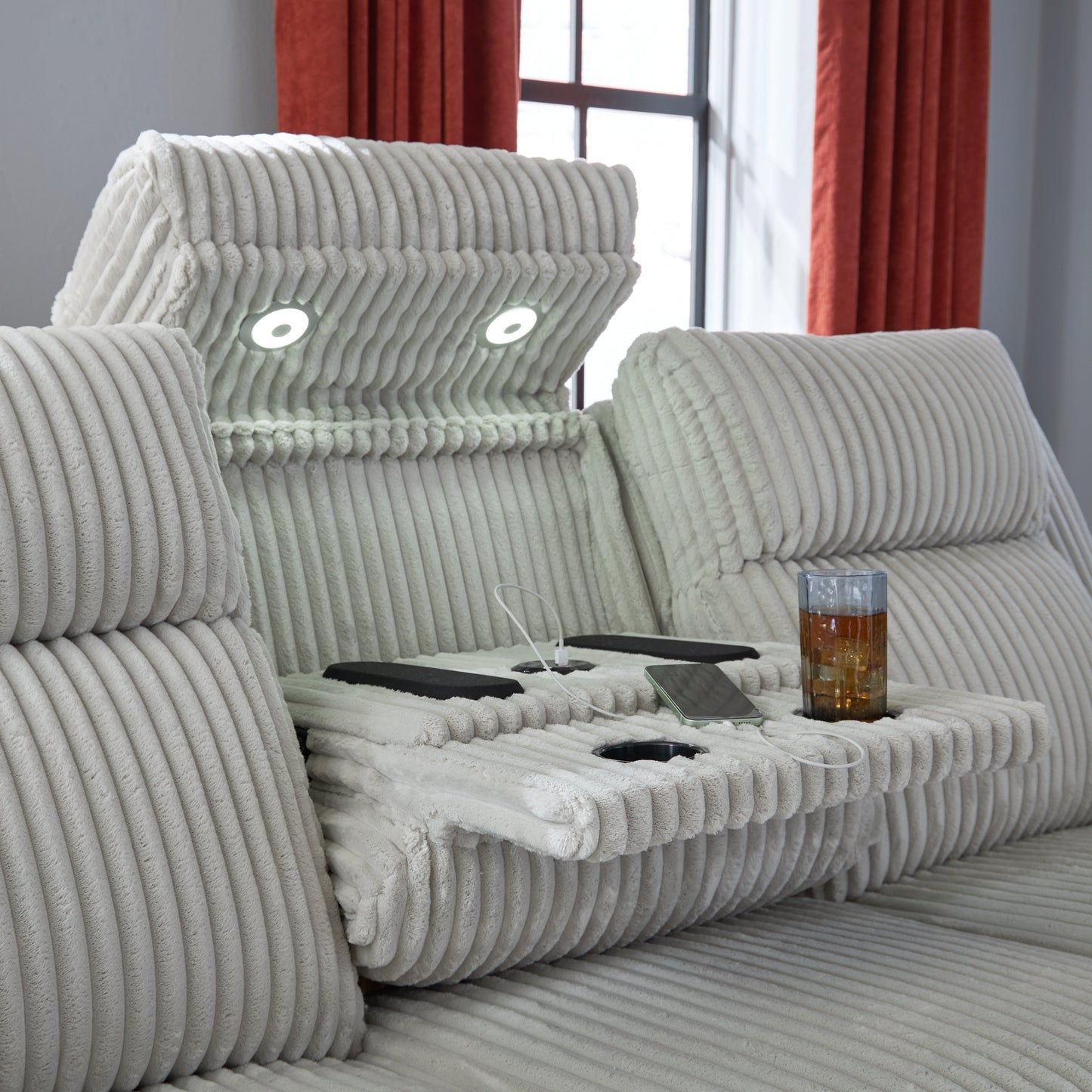 Forest Lake Alloy Power Reclining Living Room Set | PC64203