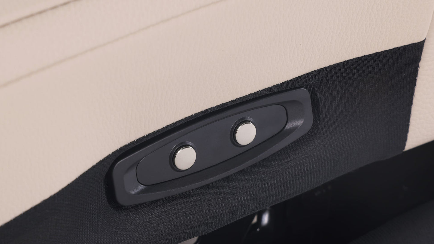 Picasso Beige 3-POWER  Leather Match 7pc Sectional  MI631