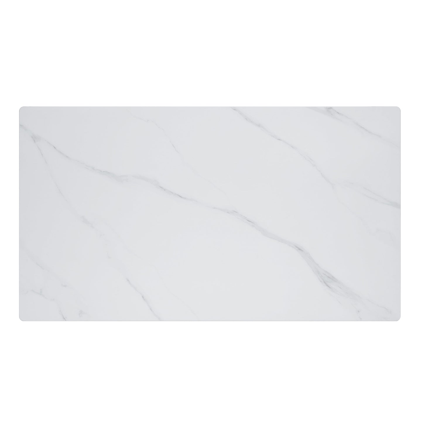 Brixley Black/Gray Faux Marble-Top Dining Set 5916