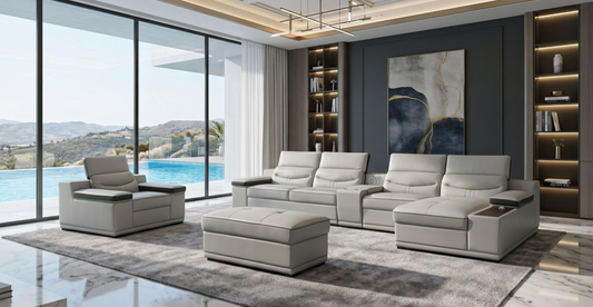 Arlet BLUETOOTH SPEAKERS Sectional Sofa MI-1850