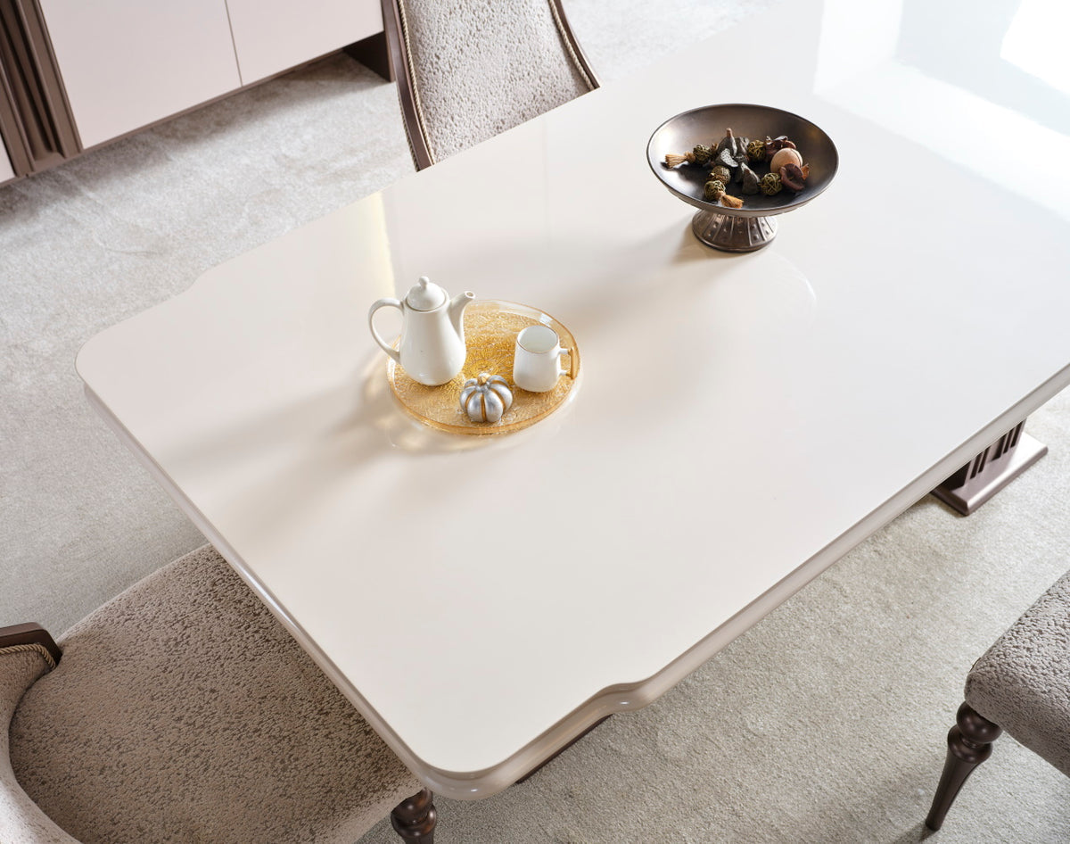 Nirvana Diningroom Set (78"Dining Table & 6 Dining Chair)