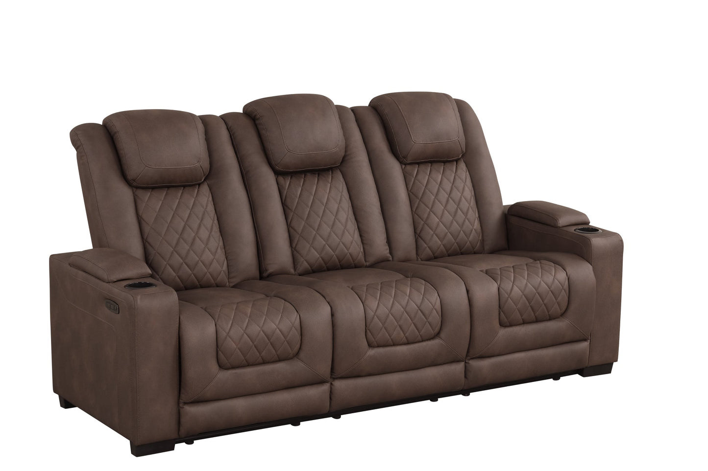 Rima Brown POWER 3pc Reclining Set  S4306