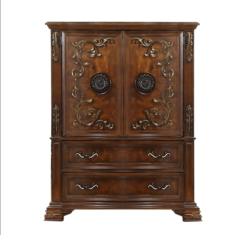 Santa Monica Collection Cherry Finish Bedroom Set