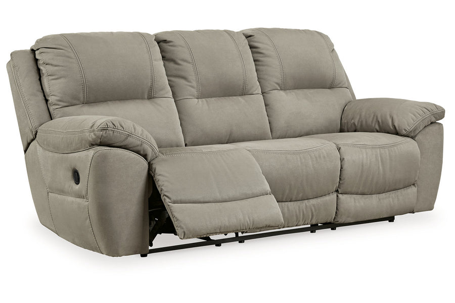 Next-Gen Gaucho Putty POWER Reclining Sofa and Loveseat 60806