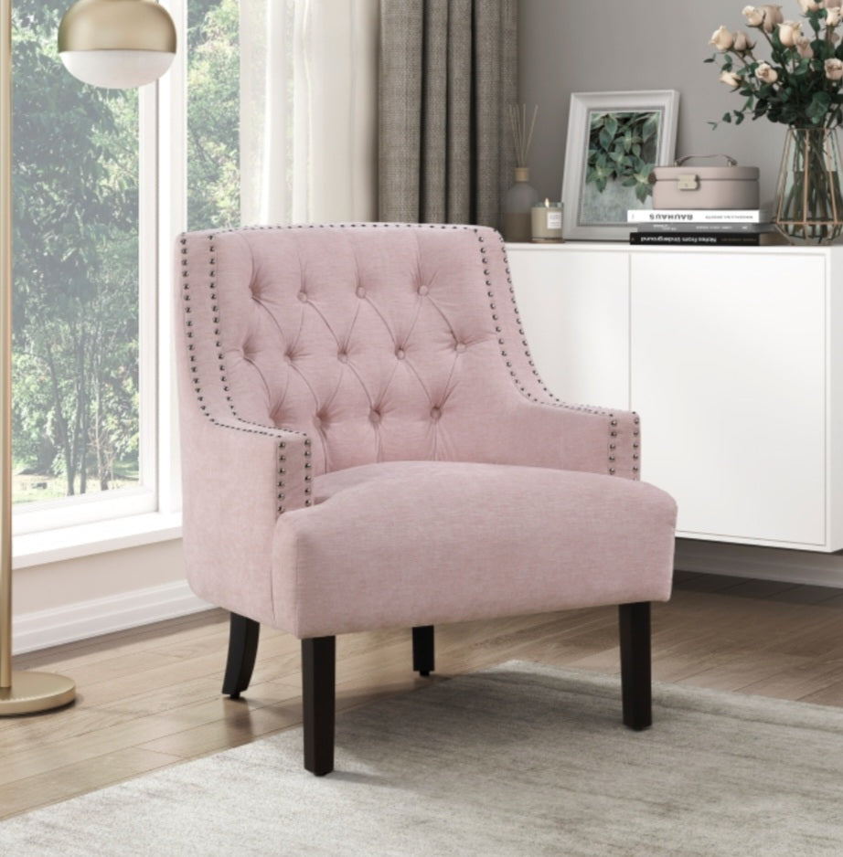 Charisma Pink Accent Chair 1194 - Harwin Furniture