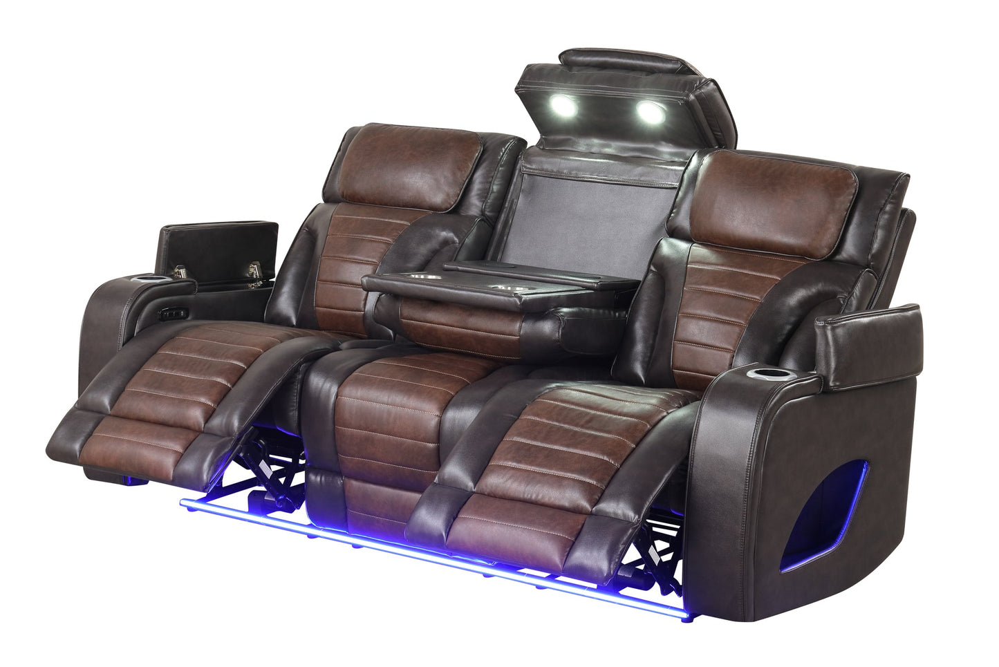Robin Brown POWER/LED/BLUETOOTH SPEAKERS 3PC Reclining Set S4200