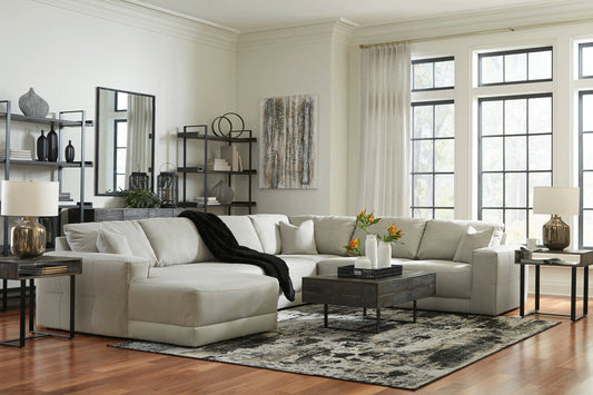 Next-Gen Gaucho Gray 6pc LAF Chaise Sectional 18304