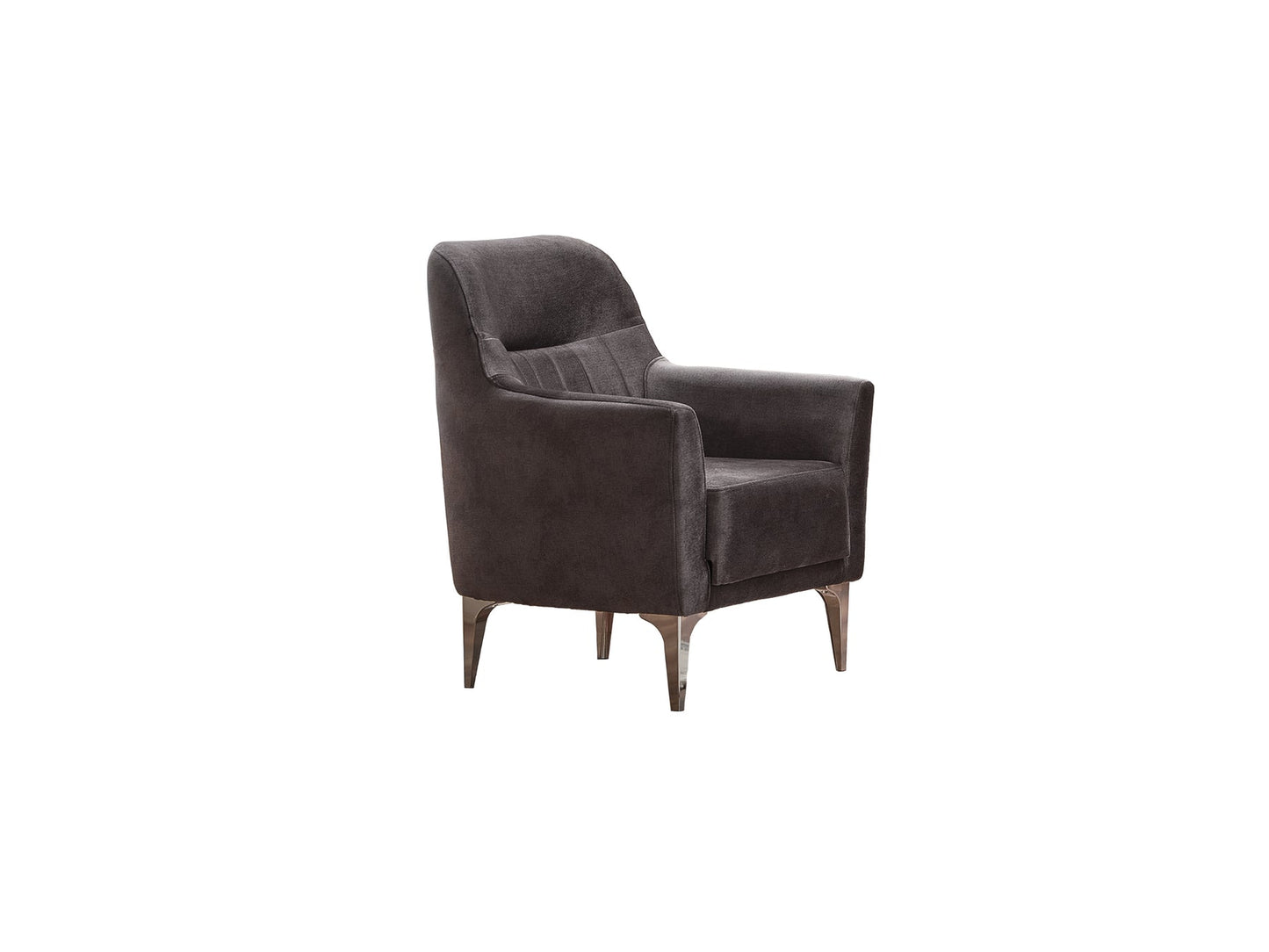 Orion 3-pieces (Sofa & Loveseat & Chair) Livingroom Set Grey