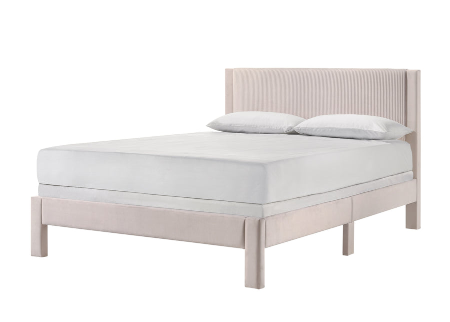 Lucia Pink Full Platform Bed 5097