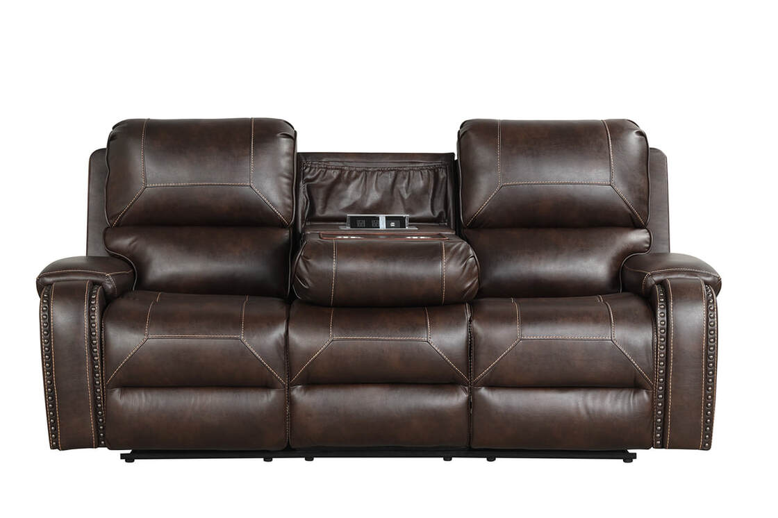 Titan Espresso OVERSIZED 3pc Reclining Set