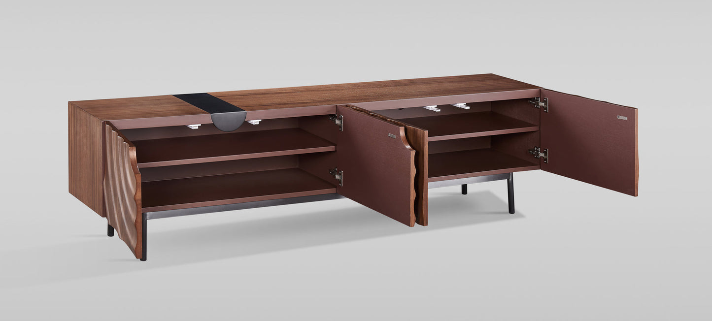 Onda Walnut 79" TV Console