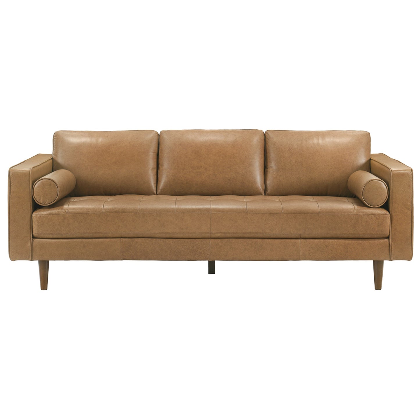 Catherine Tan GENUINE LEATHER Sofa and Loveseat