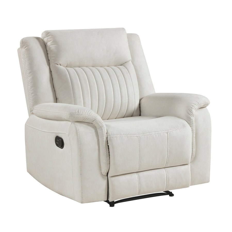 Dean Beige Double Reclining Living Room Set 9646