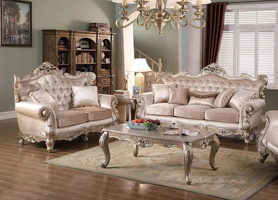 Emily  Classic Luxury Living Room Set