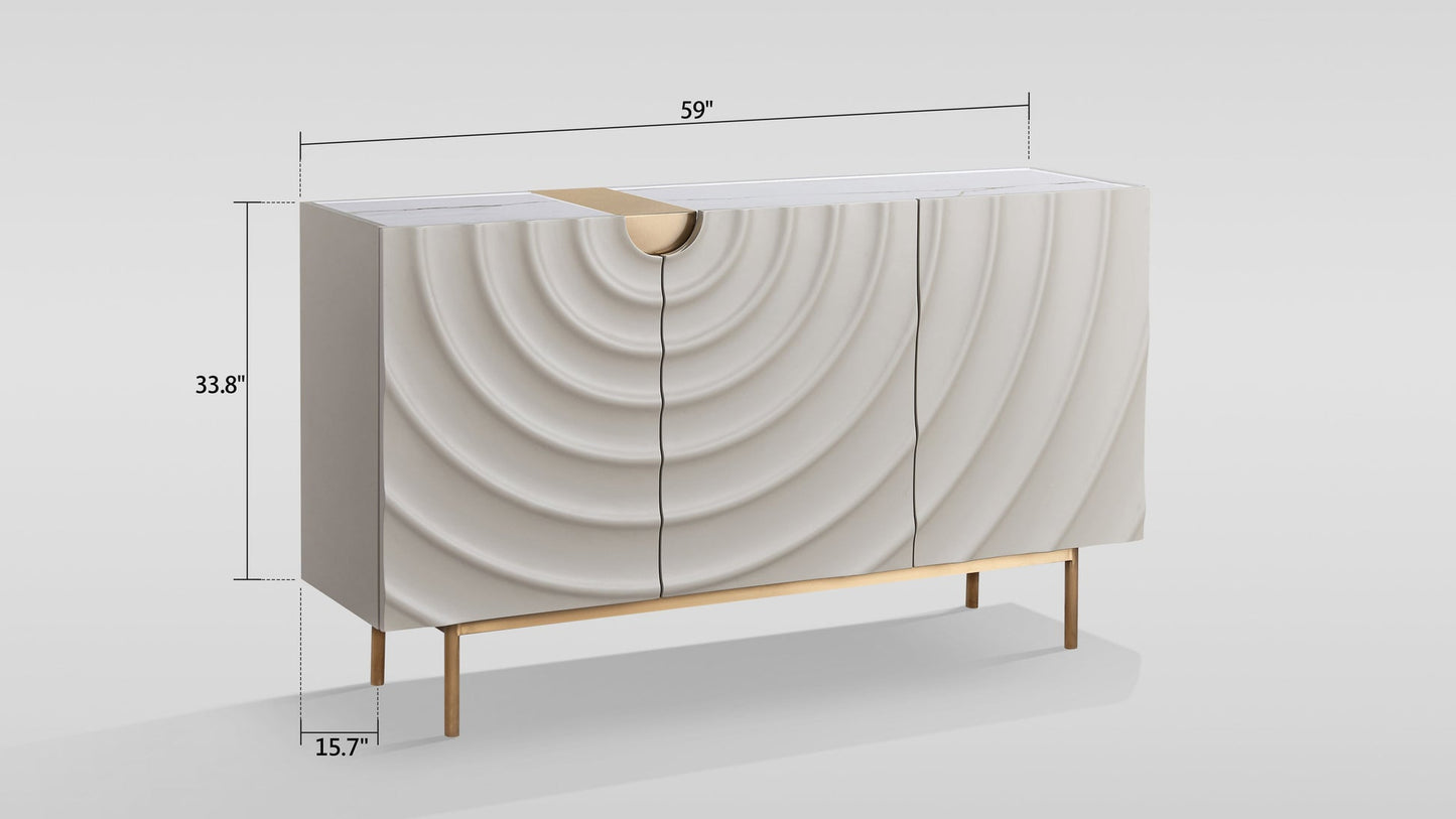 Onto Cream/White Sideboard