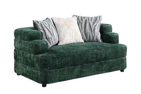 Stepso Green Boucle Living Room Set S1400