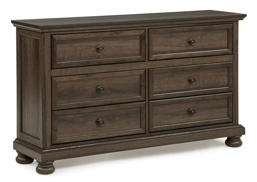 Claribelle Brown Storage Sleigh Bedroom Set B1810